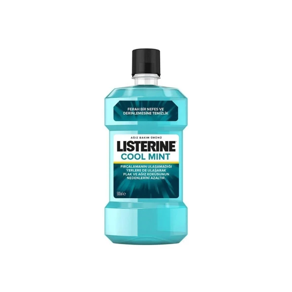 Listerine Cool Mint Ağız Bakım Suyu 500 ml ürün görseli 1