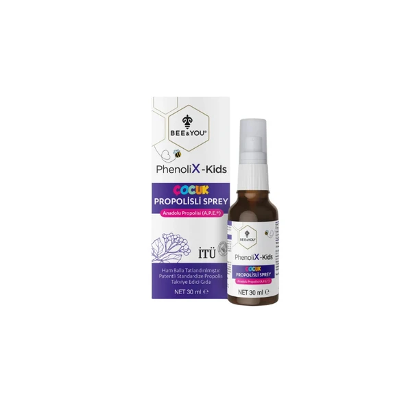 Bee You Phenolix Kids Propolis Sprey 30 ml ürün görseli 1