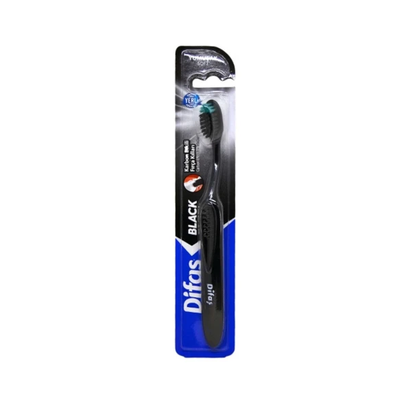 Difaş Black Yumuşak Diş Fırçası ürün görseli 1
