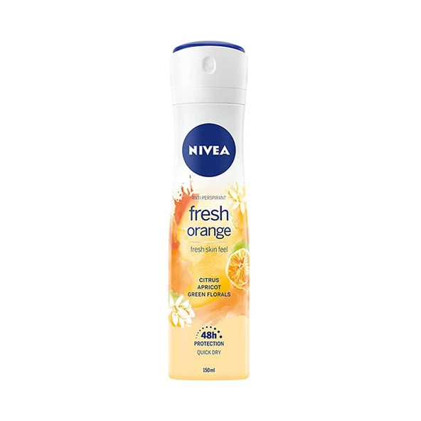 Nivea Fresh Orange Deodorant 150 ml ürün görseli 1