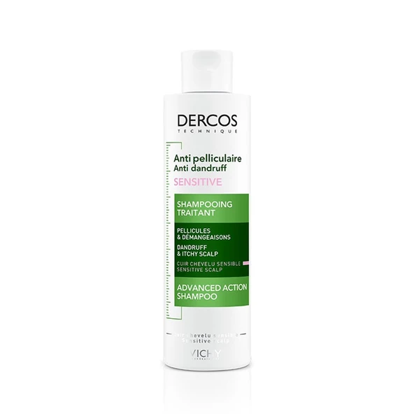 Vichy Dercos Sensitive Kepek Şampuanı 200 ml K3122 ürün görseli 1