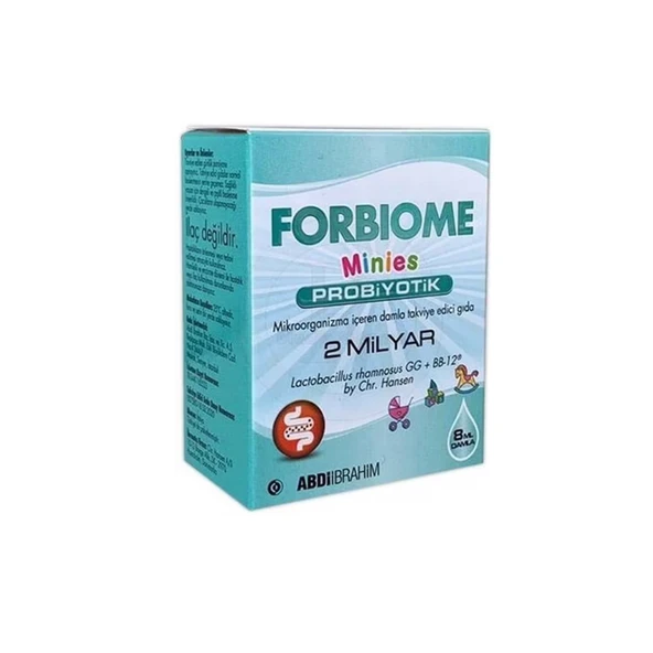 Forbiome Minies Probiyotik 8 ml Damla ürün görseli 1