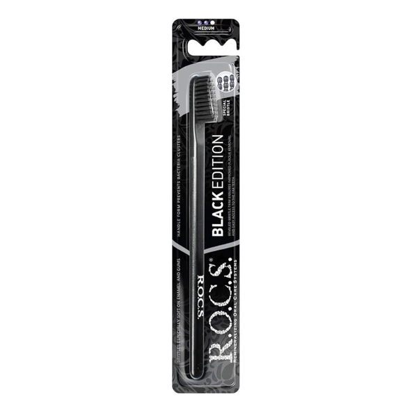 R.O.C.S. Black Edition Diş Fırçası ürün görseli 1