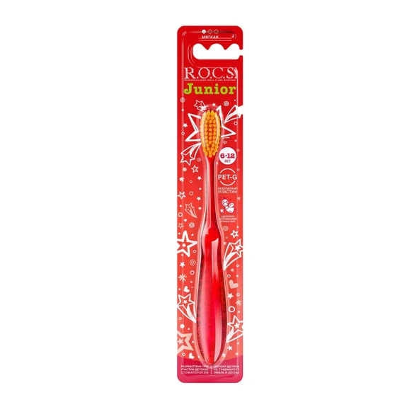 Rocs Junior 6-12 Yaş Soft Diş Fırçası ürün görseli 1
