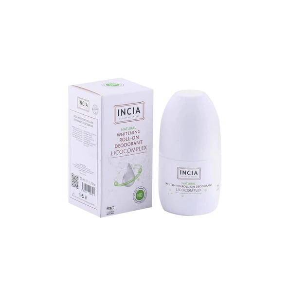 Incia Doğal Roll-on Deodorant Beyazlatıcı 50 ml ürün görseli 1