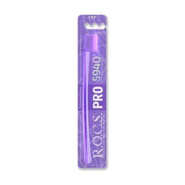 R.O.C.S. Pro 5940 Ultra Soft Diş Fırçası Mor ürün görseli 1
