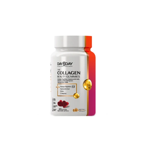 Day2Day The Collagen Beauty Gummies Jel Form 60 Adet ürün görseli 1
