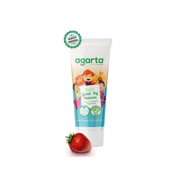 Agarta Doğal Çocuk Diş Macunu 75 ml ürün görseli 1