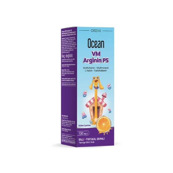 Ocean Vm Arginin Ps Şurup 150 ml ürün görseli 1