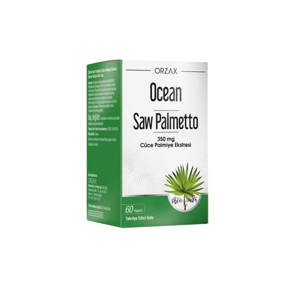 Ocean Saw Palmetto Ekstresi 350 mg 60 Kapsül ürün görseli 1