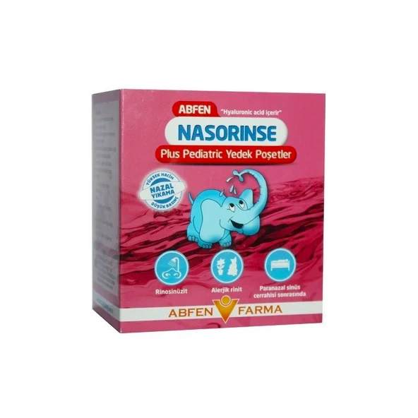 Abfen Nasorinse Plus Pediatric 50 Poşet ürün görseli 1
