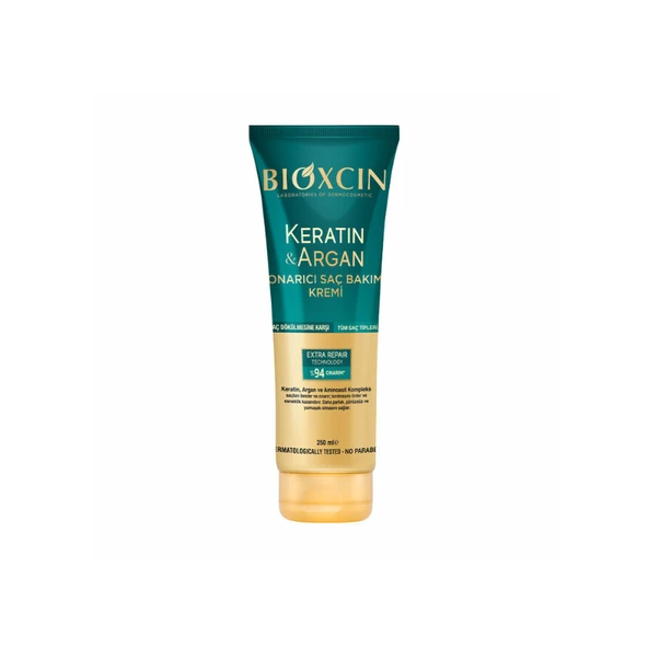 Bioxcin Keratin Argan Saç Bakım Kremi 250 ml ürün görseli 1