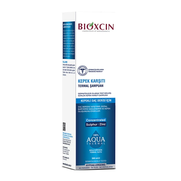 Bioxcin Kepek Karşıtı Termal Şampuan 300 ml ürün görseli 1