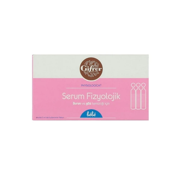 Gifrer Fizyolojik Serum 5 ml 20 Adet ürün görseli 1
