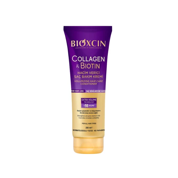 Bioxcin Collagen Biotin Hacim Verici Saç Bakım Kremi 250 ml ürün görseli 1
