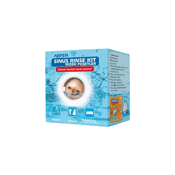Abfen Sinus Rinse Kit 50 Yedek Poşet ürün görseli 1