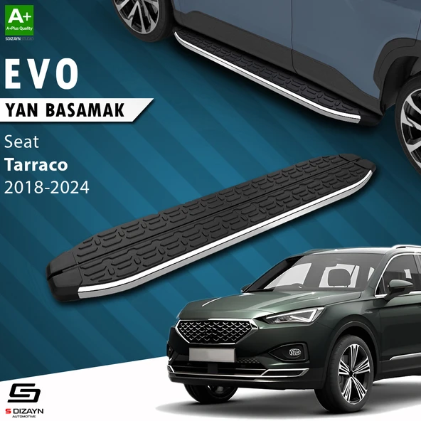 Seat Tarraco Evo Krom Yan Basamak 193 Cm 2018-2024 A+ Kalite ürün görseli 1