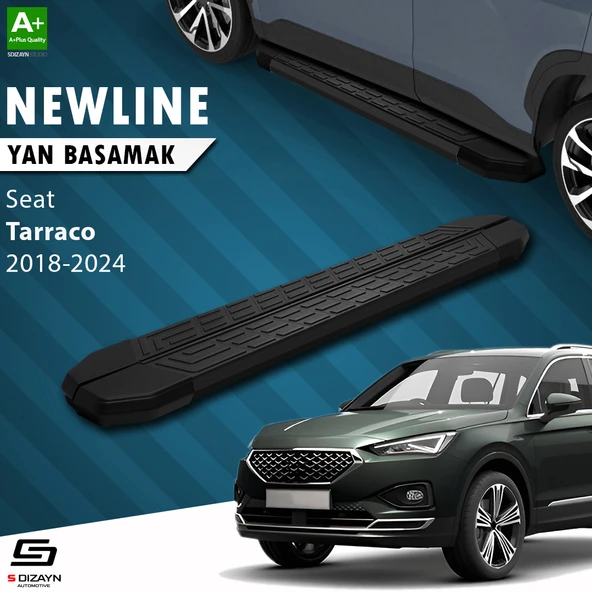 Seat Tarraco NewLine Siyah Yan Basamak 193 Cm 2018-2024 A+ Kalite ürün görseli 1