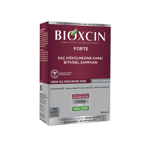 Bioxcin Forte Şampuan 300 ml ürün görseli 1