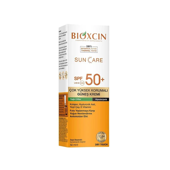Bioxcin Spf 50+ Güneş Kremi 50 ml Yağlı Cilt ürün görseli 1