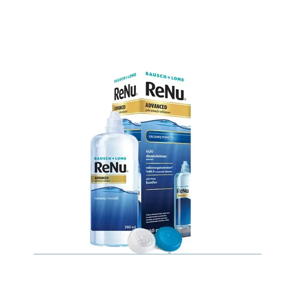 Renu Advanced Gelişmiş Temizlik Lens Solüsyonu 360 ml ürün görseli 1