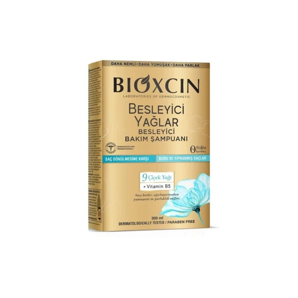 Bioxcin Besleyici Yağlar Bakım Şampuanı 300 ml ürün görseli 1