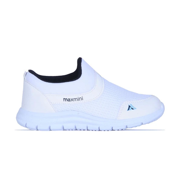 Maxmini Beyaz Bağsız Yazlık Kız Çocuk Spor Ayakkabı ürün görseli 1