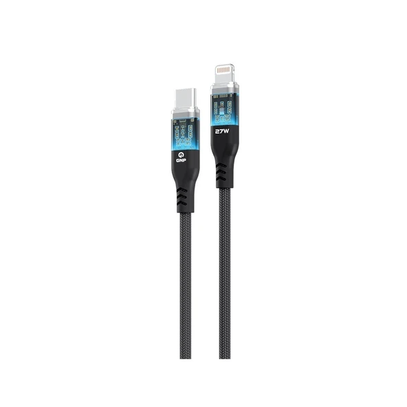GNP 27W Type-C to Lightning Neon Işıklı Kablo 200cm (GENPA Garantili) ürün görseli 1