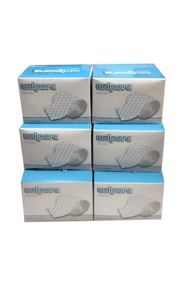 UNİPORE Elastik Flaster 10cmx10mt - 6 Adet ürün görseli 1