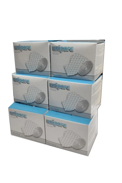 UNİPORE Elastik Flaster 10cmx10mt - 6 Adet - Resim 2