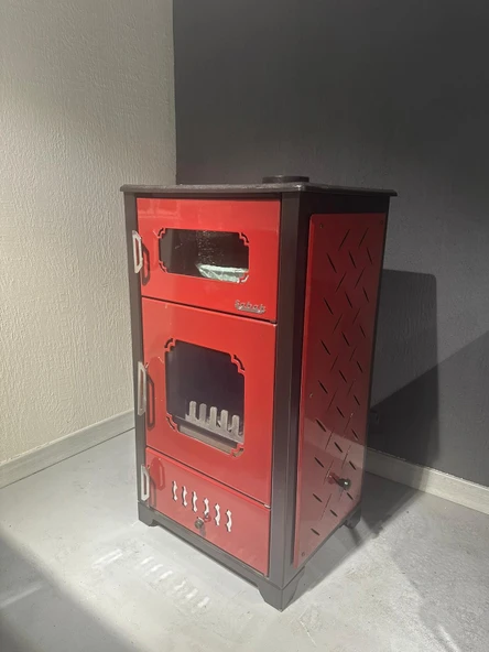 Sabah S100 Lüks Fırınlı Şömine Soba ürün görseli 1