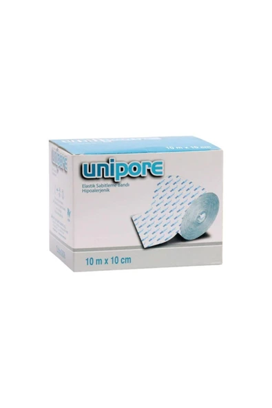 UNİPORE Tıbbi Elastik Band, Esnek Flaster 10m X 10cm (1 ADET) Brk0313 ürün görseli 1