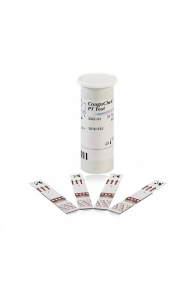 ROCHE 24’lü Coaguchek 24'lü Inr Ölçüm Stribi Coaguchek Inr Ölçüm Cc_24 ( Inr Ölçüm Cihazı ) ürün görseli 1