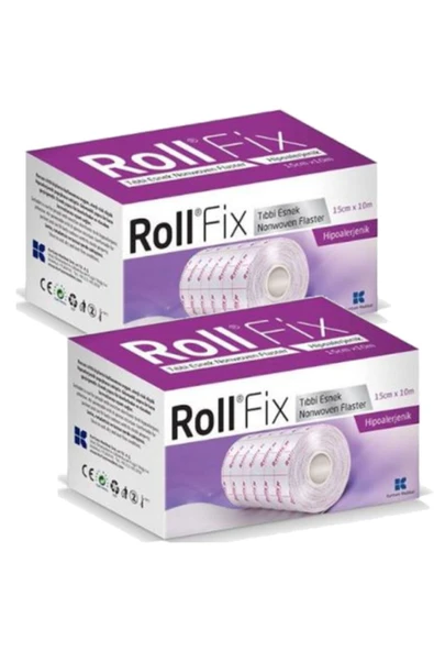 ROLL Fix 15cm X 10m Hipoalerjenik Tıbbi Esnek Fix Flaster X 2 Adet ürün görseli 1