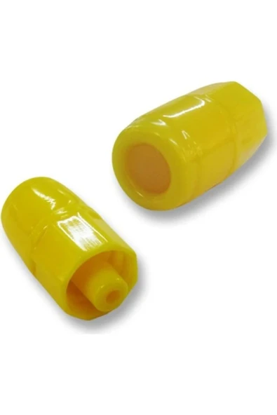 AYSET Heparin Kapağı 100 Adet Sarı/yellow Heparin Cap ürün görseli 1