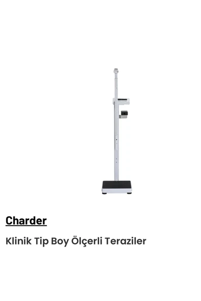 CHARDER boy ölçerli dijital tartı aleti ürün görseli 1