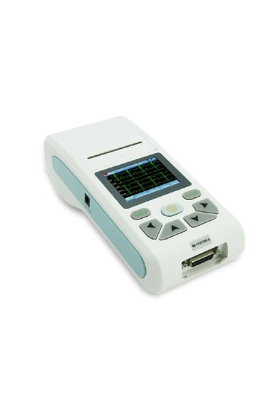 CONTEC Ecg90a Portatif Ekg Cihazı, Üç Kanal ürün görseli 1