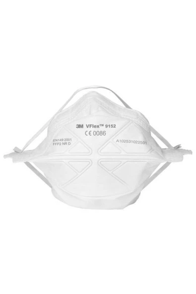 3M Vflex 9152e Maske Ffp2 Ventilsiz 25'li ürün görseli 1
