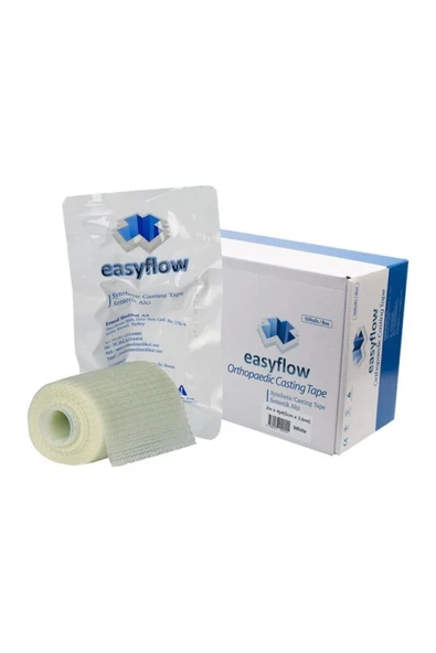EASYFLOW 3 Inç Amerikan Sentetik Alçı 7.5cm X 3.6m 10 Adet ürün görseli 1