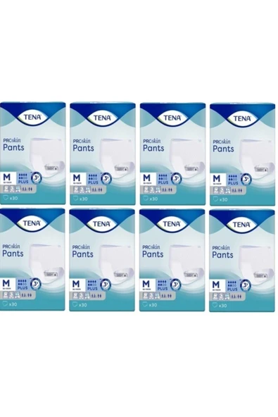 TENA PANTS Tena Proskin Pants Extra Emici Külot, Orta Boy (M), 5,5 Damla, 8x30’lu 240 Adet ürün görseli 1