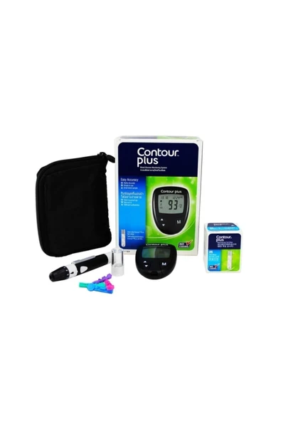 MEDITERIAN Contour Plus Ölçüm Cihazı Strip 50 Adet Jetsepet ürün görseli 1