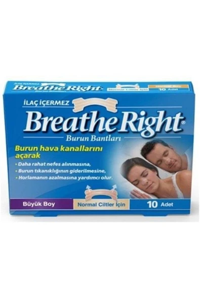 BREATHE RİGHT Breathe Rıght Burun Bandı Normal Boy ürün görseli 1