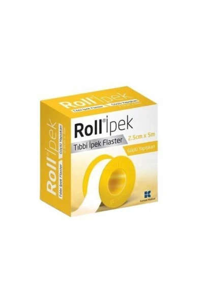 ROLL Ipek Tıbbı Flaster 2.50cm.x 5mt. ürün görseli 1