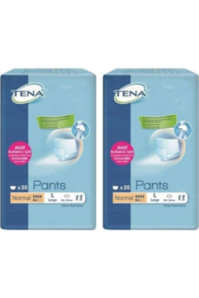 TENA PANTS Tena L 60 Adet Hasta Bezi 2 Li ürün görseli 1
