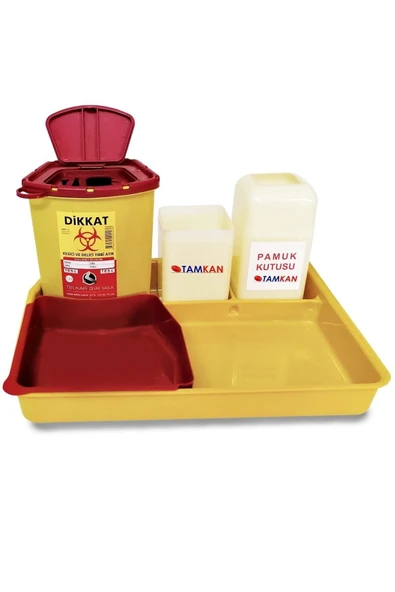 TELKAR Monotray Tedavi Tepsisi Seti - Tk7002 - Resim 3