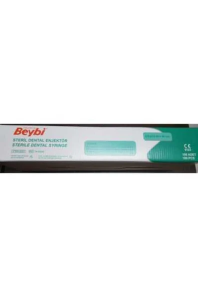 BEYBİ 2.5 cc Steril Dental Enjektör 0.40x50mm ürün görseli 1