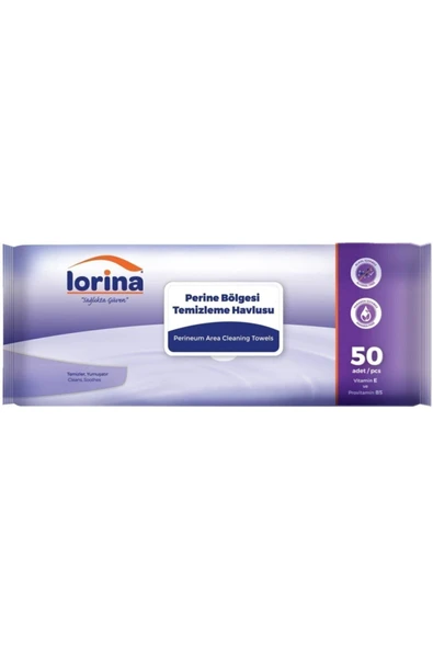 LORİNA Perine Bölgesi Yıkma Havlusu Unımed 50 Li ürün görseli 1