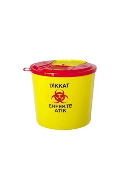 MUHTELİF Tıbbi Atık Kovası 5lt - 20 Adet ürün görseli 1