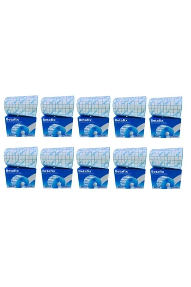 BETAFİX Esnek Sabitleme Bandı Fix Flaster 10 m x 10 cm 60 Adet ürün görseli 1