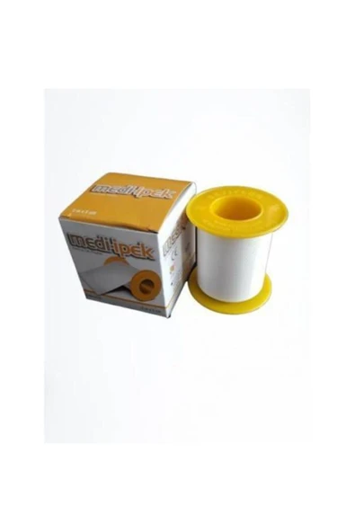 MEDİİPEK Tıbbi Ipek Flaster(5m X 5cm) 1 Paket 10'lu ürün görseli 1
